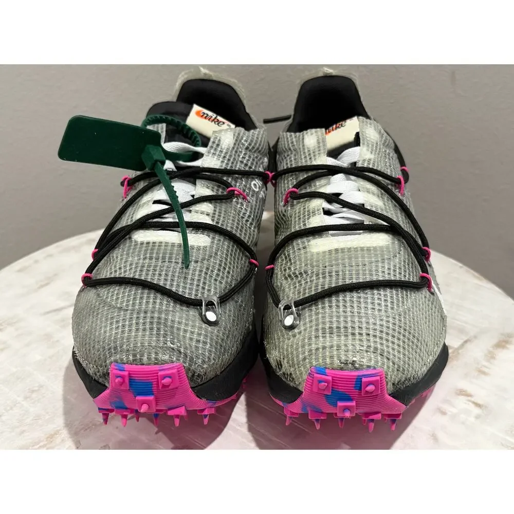 Nike Vapor Street Off-White Black Laser Fuchsia Size 9.5m 11w CD8178-001
